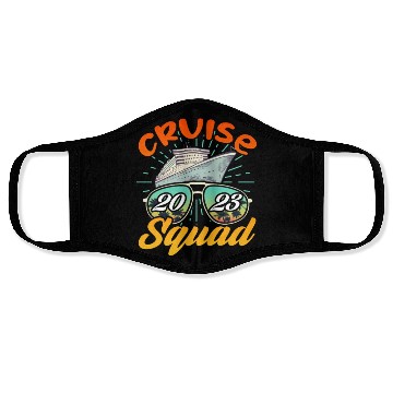 Discover Cruise Squad 2023 Face Masks