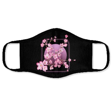 Discover Cherry Blossom Face Masks, Pink Sakura Kawaii