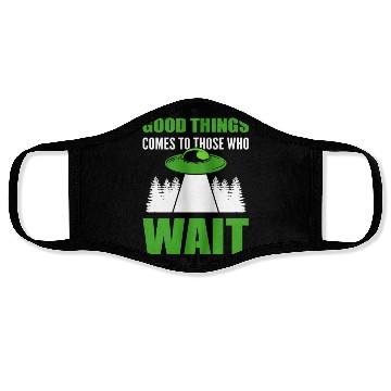 Discover Those Who Wait Hopeful Person Gift Face Masks