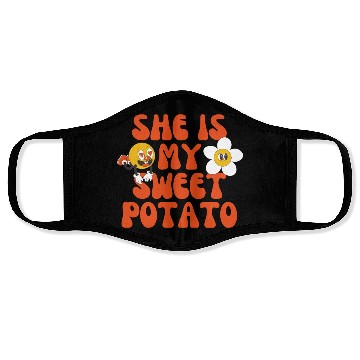 Discover she is my sweet potato Face Masks