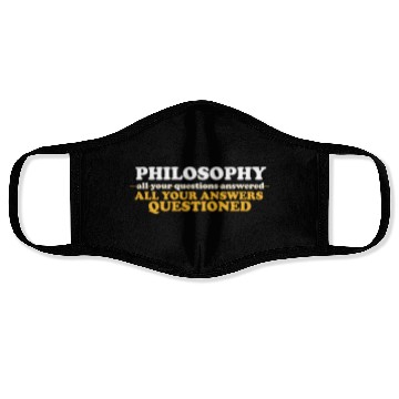 Discover Philosophy Teacher Poetry Reading Book Science Face Masks