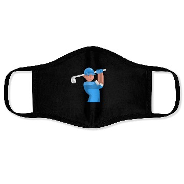 Discover Mini Golf | Miniature Golf | Mini Golfer Face Masks