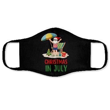 Discover CHRISTMAS IN JULY Face Masks