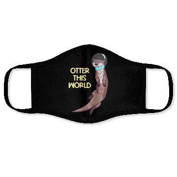 Discover Otter This World Face Masks