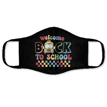 Discover welcome back to school Face Masks