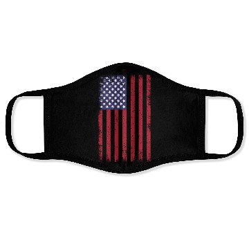 Discover Us American Flag Face Masks