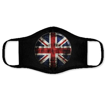 Discover Union Jack Vintage Distressed Face Masks