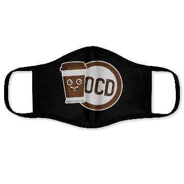 Discover Coffee OCD Face Masks