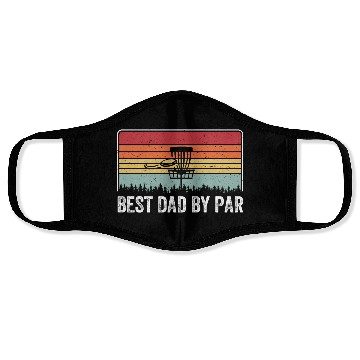 Discover Best Dad By Par Disc Golf Face Masks