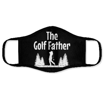 Discover The Golf Father Golfing Golfer Golf Best Dad Ever Face Masks