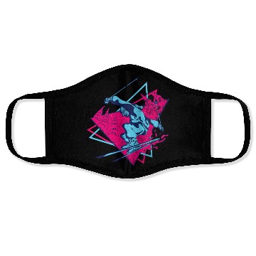 Discover Ski 80S 90S Skiing Face Masks