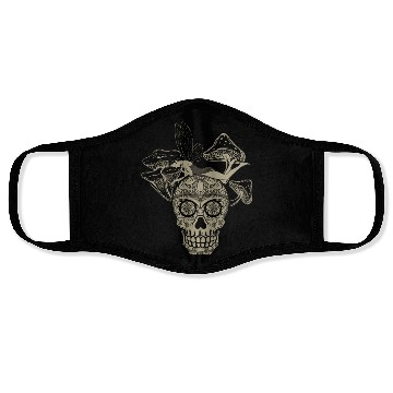 Discover Fairy Face Masks, Fairycore Skull Skeleton And