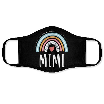 Discover Mimi For Grandma Family Rainbow Face Masks