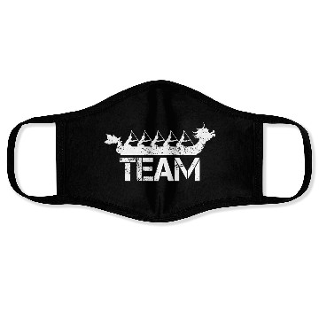 Discover Dragon Boat Racing Team Face Masks
