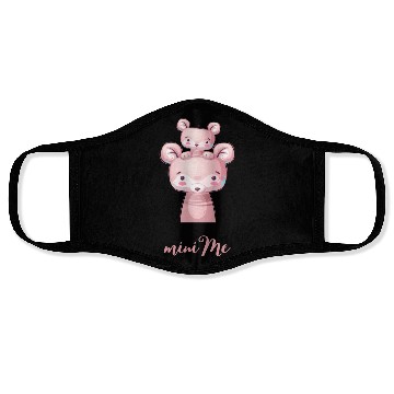 Discover Cute Little Pink Mini-Me Face Masks