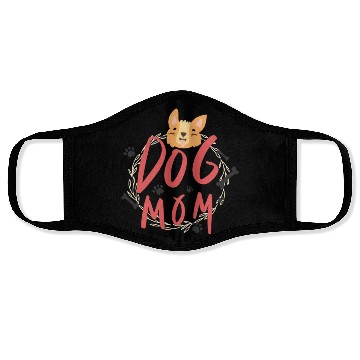 Discover DOG MOM Face Masks