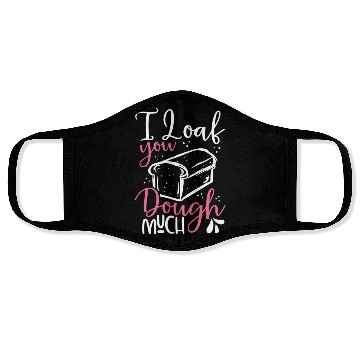 Discover I love you bread dough cool boy Face Masks