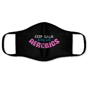 Discover Aerobics Joke Workout Gym Aerobic Cardio Face Masks