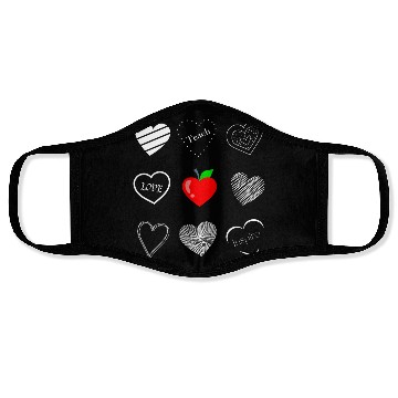 Discover Teach Love Inspire Face Masks