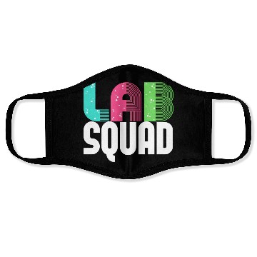 Discover Lab Squad Lab Tech Laboratory Assistant Face Masks