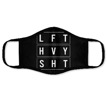 Discover Gym Face Masks, Lift Heavy Shit Funny Workout Face Masks,