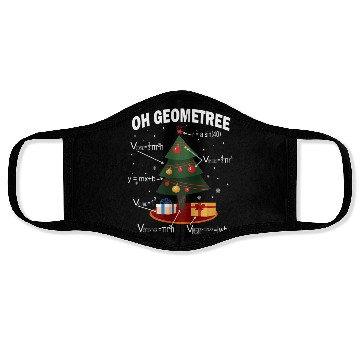 Discover Math Geometree Tree Geometry Teacher Face Masks