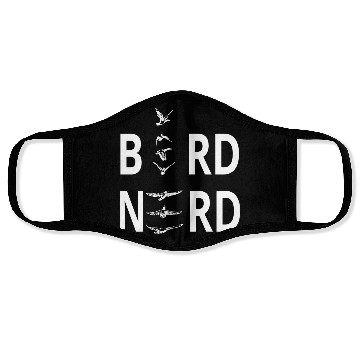 Discover Bird Nerd For Birders Face Masks