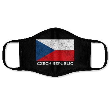 Discover Czech Republic National Flag For Face Masks