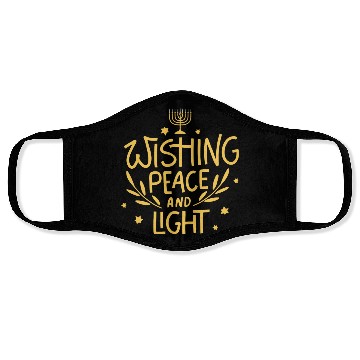 Discover Wishing Peace And Light This Hanukkah Face Masks