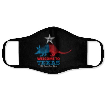 Discover Welcome to Texas. The Lone Star State. Face Masks