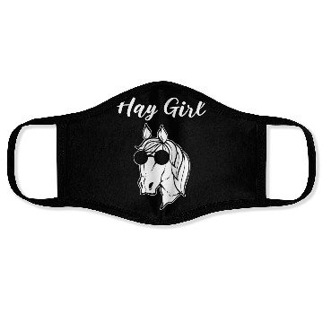 Discover Hay Girl Equestrian Face Masks