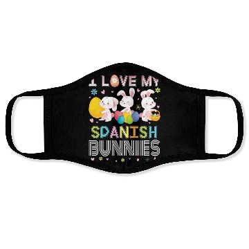 Discover Color Flower Easter Eggs Happy Me I Love My Face Masks