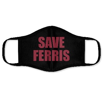 Discover Save Ferris Face Masks