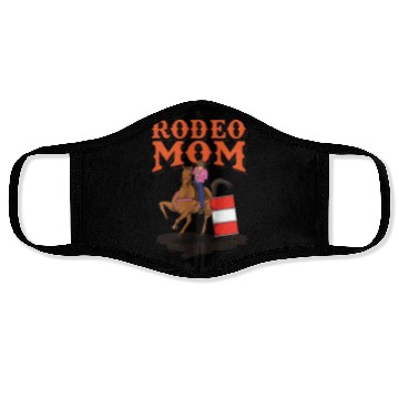 Discover Rodeo Mom Barrel Racing Lover Face Masks