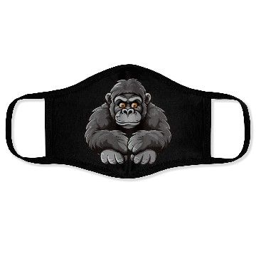 Discover Cute Monkey for Kids for a Kid Face Masks