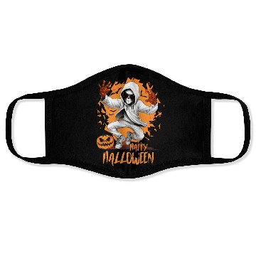 Discover Halloween Skeleton Dabbing Hip Hop Face Masks