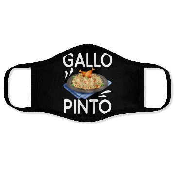 Discover Gallo Pinto Costa Rican Cuisine Latin America Face Masks