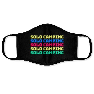 Discover Solo Camping Face Masks