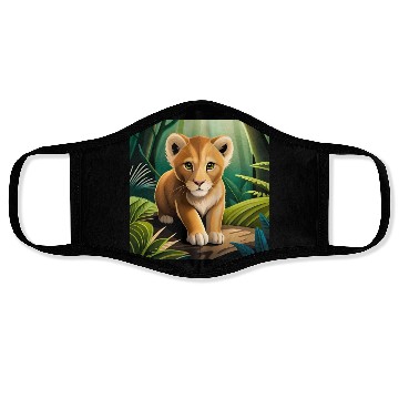 Discover King Lion Face Masks