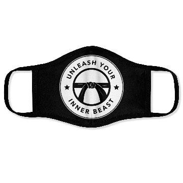 Discover Martial Arts Unleash your inner beast Face Masks