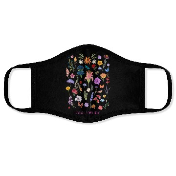 Discover Stay wild, flower child Face Masks