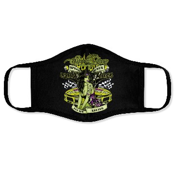 Discover Speed Queen - Hot Rod Racing Face Masks