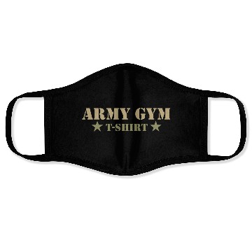 Discover Army Gym Costume cool Face Masks