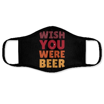 Discover I wish you were here with me nature Face Masks