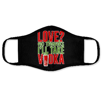 Discover Love, No Thanks, I'll Take Vodka 2 Face Masks