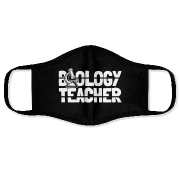 Discover Biology Biologist Biology Teacher Face Masks