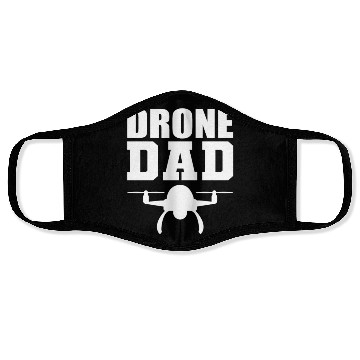 Discover Drone Dad Computer Expert Gift Face Masks