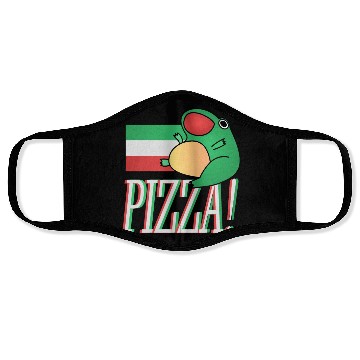 Discover pizza lover gift Face Masks