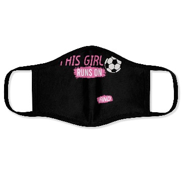Discover soccergirll Face Masks