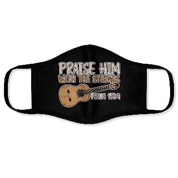 Discover Praise Him With The Strings 2 Face Masks